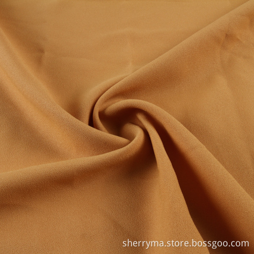 100 polyester georgette moss crepe fabric